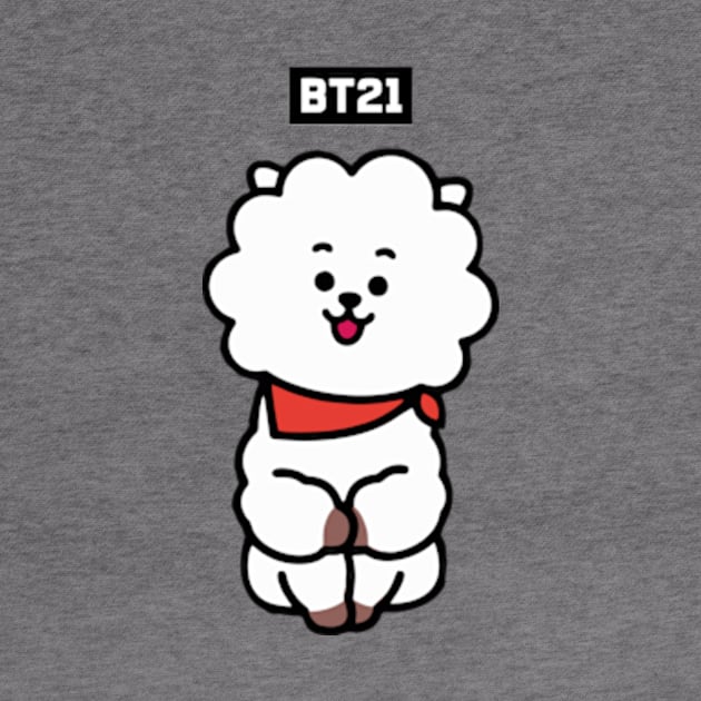 bt21 bts exclusive design 67 by Typography Dose